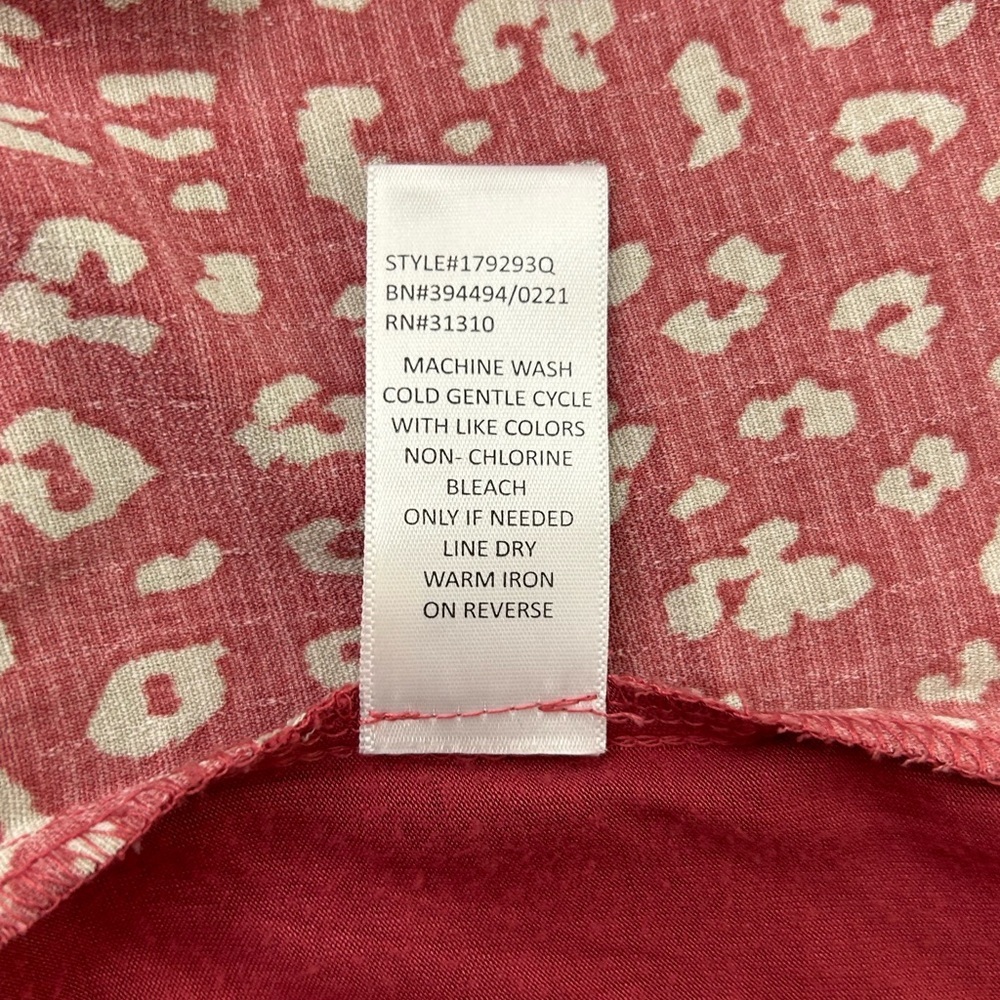 Patterned Pink Blouse - Picture 6 of 9